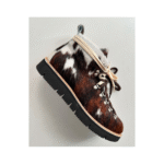Cowhide Hair Leather Boots